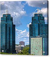 King And Queen Buildings Acrylic Print