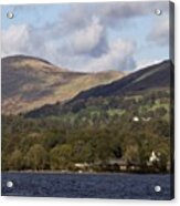 Lake Windermere #landscape #lake Acrylic Print