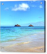Lanikai Beach Oahu Hawaii Acrylic Print