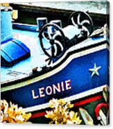 Leonie The Dutch Barge Acrylic Print