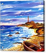 Lighthouse Island Acrylic Print