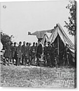 Lincoln At Antietam Acrylic Print