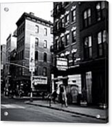 Little Italy - New York City Acrylic Print