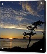 Lopez Island Sunset Acrylic Print