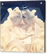 #lovebird #saltnpepper #shaker #wedding Acrylic Print