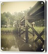 Lowcountry Dock Acrylic Print