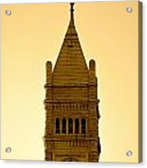 Lowell Clock Tower Ii Acrylic Print