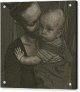 Madonna And Child Acrylic Print