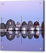 Malpeque Harbour At Dawn, Prince Acrylic Print