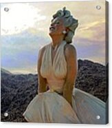 Marilyn's Euphoria Acrylic Print