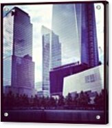 Memorial And Trade Centers Acrylic Print