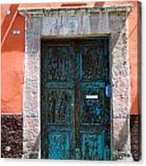 Mexico Door Acrylic Print