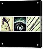 Ménage A Trois #metal #music #guitar Acrylic Print