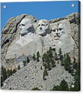 Mount Rushmore From A Different View Acrylic Print