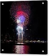 Navy Pier Fireworks 4 Acrylic Print