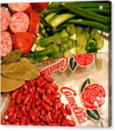 New Orleans' Red Beans And Rice Acrylic Print