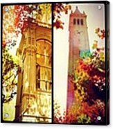 Nice Digs Near The Campanile - Uc Berkeley Ca Acrylic Print