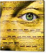 Obsessed With Music Acrylic Print