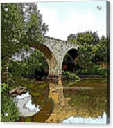 Old Stone Bridge Acrylic Print