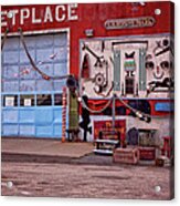 Oldie's Marketplace Acrylic Print