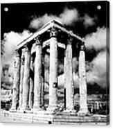 Olympian Zeus Sanctuary Acrylic Print