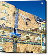 Oregon History Mural 2 Acrylic Print