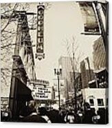 Orpheum Theatre Acrylic Print