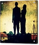 Oscar & Kristina Sculpture (karlshamn Acrylic Print