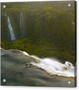 Over The Edge Acrylic Print