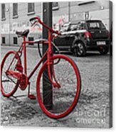 Paint The Town Red Acrylic Print
