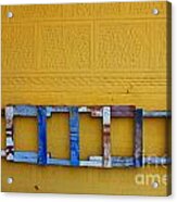 Painters Ladder Syros Acrylic Print