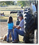 Papa's Farm Acrylic Print