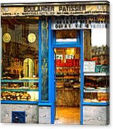 Paris Bakery Acrylic Print