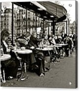 Paris Cafe Acrylic Print