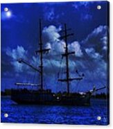 Pirate's Blue Sea Acrylic Print