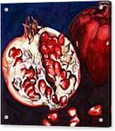 Pomegranate Study Number Two Acrylic Print