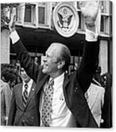 President Gerald Ford Leaves The Us Acrylic Print