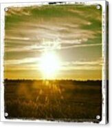 Racing The Sun! 
#igers #instagram Acrylic Print