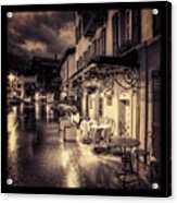 #rainy #cafe #classic #old #classy #ig Acrylic Print