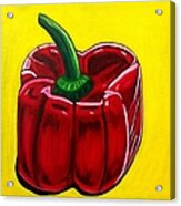 Red Pepper Acrylic Print