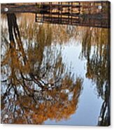 Reflections Of Fall Acrylic Print