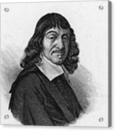 Rene Descartes, French Polymath Acrylic Print