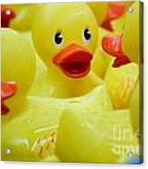 Ribber Ducky Acrylic Print