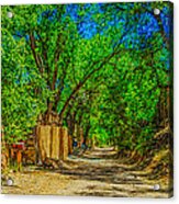 Road To Santa Fe Acrylic Print