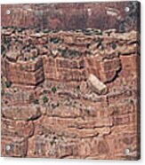 Rock Formation Below Hopi Point Acrylic Print