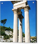 Roman Columns Of Glanum Acrylic Print