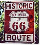 Route 66 Acrylic Print