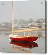 Ruby Red Catboat Acrylic Print