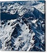 Rugged Olympic Mountains Acrylic Print