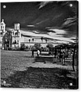San Xavier Del Bac Mission Acrylic Print
